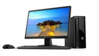 2018 HP 270 21.5-Inch Full HD Display Slim Desktop PC, Intel Pentium G4560T Dual-Core Processor 4GB DDR4 RAM 1TB HDD DVD Writer WiFi HDMI VGA Keyboard + Mouse Windows 10