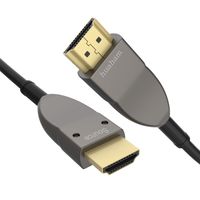 Huaham Fiber Optic HDMI Cable 33FT, Light Speed Optical HDMI2.0b Cable, Support HDR10, ARC, HDCP2.2, 3D, Dolby Vision, 18Gbps Subsampling 4:4:4/4:2:2/4:2:0