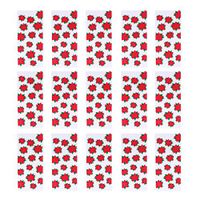 Toyvian 100pcs Christmas Cellophane Bags Holiday Favor Treat Gift Goodie Cello Bags For Party Candy Cookies