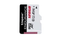 Kingston High Endurance 128GB MicroSD SDXC Flash Memory Card High Performance, 1080P, Full HD, Up to 95MB/S Read, (SDCE/128GB)