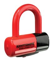 Kryptonite Evolution Series 4 Bicycle Disc Bike Lock (Red)