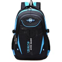 Vivay Boys School Bag Durable Waterproof Students Backpack For Middle School Student (Blue)