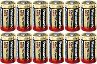 Panasonic Ultra CR2 3v Lithium Photo Battery DL-CR2 12 Pack