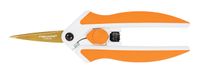 Fiskars 190520-1001 Titanium Micro-Tip Easy Action Scissors, 5 Inch, Orange