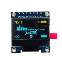 HiLetgo 0.96" SPI Serial 128X64 OLED LCD Display SSD1306 for 51 STM32 Arduino Font Color Yellow and Blue