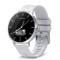 BingoFit Surf Smartwatch Sport Smartwatch Touchscreen Smart Watch Quartz Analog Watch for Men Women 50M Water-Resistant Activity Tracker with Pedometer Fitness Tracker HR BP Monitor for Men Women