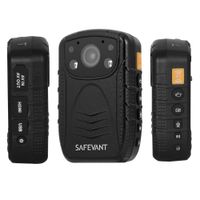 SAFEVANT 1296P HD Police Body Camera, Multi-Functional Body Worn Camera with 64GB Memory