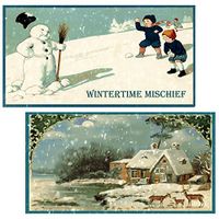 Decorative Matches (Winter Wonderland)