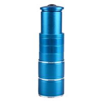 TRIWONDER MTB Bicycle Bike Fork Stem Extender Handlebar Riser Adaptor Aluminium Alloy Head Up Adapter (Blue)