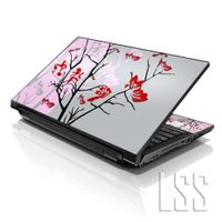 LSS 15 15.6 inch Laptop Notebook Skin Sticker Cover Art Decal Fits 13.3" 14" 15.6" 16" HP Dell Lenovo Apple Asus Acer Compaq (Free 2 Wrist Pad Included) Pink Gray