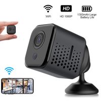 Gnolkee Mini WiFi Hidden Camera, HD 1080P WiFi Spy Camera, Hidden Security Camera with Night Vision and Motion Detection, Portable Wireless Nanny Cams for Home/Office/Baby/Pets/Outdoor