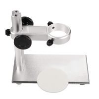 Aluminum Alloy Microscope Stand Portable Adjustable Digital Microscope Holder Support Adjusted Up and Down for LCD Digital Microscope