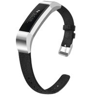 OenFoto Bands Compatible Fitbit Alta HR/Fitbit Alta/Ace, Adjustable Nylon Wristband Replacement Watch Band Strap Accessory Bracelet for Fitbit Alta HR/Fitbit Alta Smart Watch, Black Small