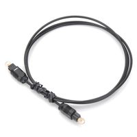 LUNLING 6 Ft Gold plated Optical Fiber Optic Toslink Digital Audio Cable Male to Male For ASTRO Mixamp Gaming A30 A40 A50 Headset Headphones
