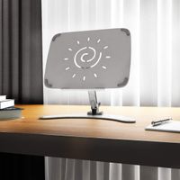 Tangkula Laptop Stand, Notebook Stand, Aluminum Portable Laptop Holder Cooling Portable PC Stand Silver