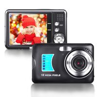 Digital Camera 2.7inch HD Mini Digital Video Camera Point and Shoot Students Digital Camera for Kids Teenagers Beginners (Black)
