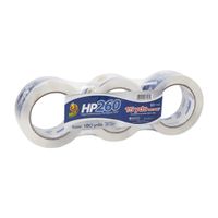 Duck HP260C03 Packing Tape Refill, 3 Rolls, 1.88 Inch x 60 Yard, Clear (655074)