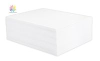 Mat Board Center, Pack of 25 Foam Core Backing Boards 1/8" (8x10, White)
