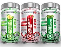 Garcinia Cambogia + Raspberry Ketones + Green Coffee Bean Extract (3 Bottle Multi-Saver Pack)