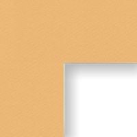 Craig Frames B235 24x36-Inch Mat, Single Opening for 20x32-Inch Image, Chamois with Cream Core