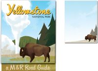 Molly & Rex, Pocket Notepad, Yellowstone