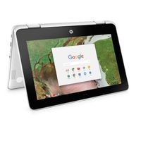 2019 HP X360 Chromebook 11.6" Touchscreen Convertible 2-in-1 Laptop PC, Intel Celeron N3350 up to 2.4GHz Processor, 4GB, 32GB, WiFi, Webcam, Stereo Speakers , Bluetooth, USB 3.1, Chrome OS (Renewed)