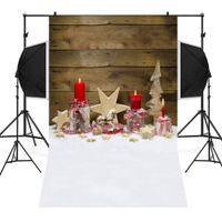 Wensltd Clearance! Christmas Backdrops Tree Vinyl 3x5FT Fireplace Background Photography Studio (F)