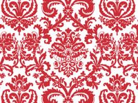 RED FLOURISH Recycled120~20"x30" Half Ream Tissue Prints (2 unit, 120 pack per unit.)