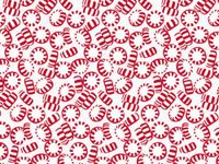 Lumos80 Pack of 5 Peppermint Holiday Print Gift Tissue Paper Sheets - 20" x 30"