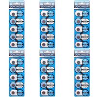 eCoreCell (30pcs) CR1220 5012LC 3V 3 Volt Lithium Single Use Non-Rechargeable Button Coin Cell Battery