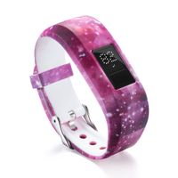 Kanzd Replacemet Silicone Watch Band Strap for Garmin VivoFit Jr/Jr 2 Kids' Fitness (Q)