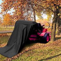 Trash Bags with Zipper for Clean up Garden Fall Leaf Fit XT1 LT42, XT1 LT46, XT2 LX42, XT2 LX46 Lawn Tractors (Black)