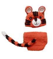 Baby Box Newborn Baby Photography Clothing Props Outfits,Tiger