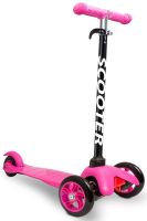 Scooters for Kids Toddler Scooter - Deluxe Aluminum 3 Wheel Glider w/ Kick n Go, Lean 2 Turn Wheels, Step 4 Brake, Toddlers Training Three Wheeled Kid Ride on Toys Best for Little Boys & Girls - Pink