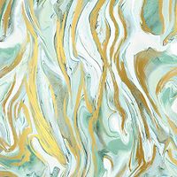 JILLSON & ROBERTS Gift Wrap, Marbleized Mint (8 Rolls 5 feet x 30 inches)