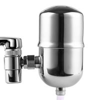 Engdenton Faucet Water Filter Stainless-Steel Reduce Chlorine High Water Flow, Water Purifier with Ultra Adsorptive Material , Water Filters for Faucets-Fits Standard Faucets