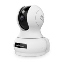 WiFi Monitor-Ebitcam 1080P HD Home Surveillance IP Camera with Pan/Tilt/Zoom,Night Vision Motion Detection 2-Way Audio -for Home Safety Baby Pet Cam, Cloud Storage, Compatible with Alexa