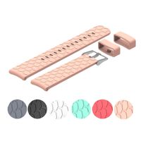 RuenTech Compatible with Garmin Vivoactive 3 Music Band Replacement Soft Silicone Strap Sport Band (20mm Width) for Vivoactive 3 Smartwatch (Khaki)