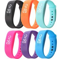 MUDEREK 1pcs Fashion Children LED Watch Digital Watch Silicone Sport Bracelet Watch Smart Watches