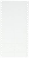 Compulabel Pinfeed Labels Fanfold Permanent Adhesive, 2 1/2" x 15/16", White (120104)