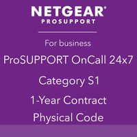 NETGEAR ProSUPPORT, 1-Year 24x7 On Call Support, Category S1 (PMB0S11P)