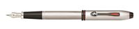 Cross Townsend Collection for Scuderia Ferrari Brushed Aluminum Fountain Pen with Fine Nib