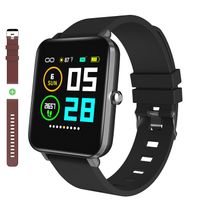 Smart Watch: 1.54" Full Touch Screen, All-Day Activity Tracking, IP68 Waterproof, Step Counter, Pedometer, Ultra-Long Battery Life for iOS&Andriod