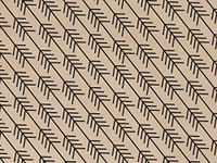 Kinetic Arrow Black on Kraft Print Design Gift Grade Tissue Paper Sheets - 15" x 20" Choose Package Amount (144)