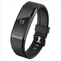 XHZNDZ Fitness Tracker Smart Band C11 Bluetooth Call Reminder Remote Selfie Smart Watch Activity Tracking Calorie Counter Wireless Pedometer Sports Band Sleep Monitor Test Blood Heart Rate Black