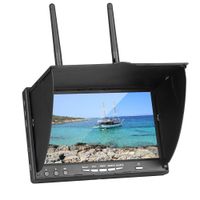 Littleice Rc Airplane 5.8GHZ FPV 40CH Monitor 7'' LCD Color Monitor Video Screen FPV Device