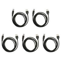 5 Pack Fenzer 15ft USB Printer Cable for HP LaserJet CP3525 CP3525dn CP3525n CP3525x M1120 M1120n M1319f M1522n M1522nf M2727nf M3027 M3027x MFP P1002 P1003 P1004 P1005 P1006 P1009 P1505 P1505n P2014