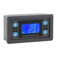 Signal Generator, DROK DC 3.3-30V Function Generator 5-30mA LCD Display PWM Pulse Frequency Duty Cycle Rectangular Wave Square Wave Signal Generator