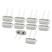 uxcell 10PCS Throught Hole Passive Quartz Crystal Oscillator