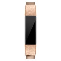 QusFy Metal Bands Compatible with Fitbit Alta/Alta HR, Fitbit Ace, Stainless Steel Metal Replacement Accessories Wristband Small Large for Women Men, Silver, Black, Rose Gold, Colorful, Champagne